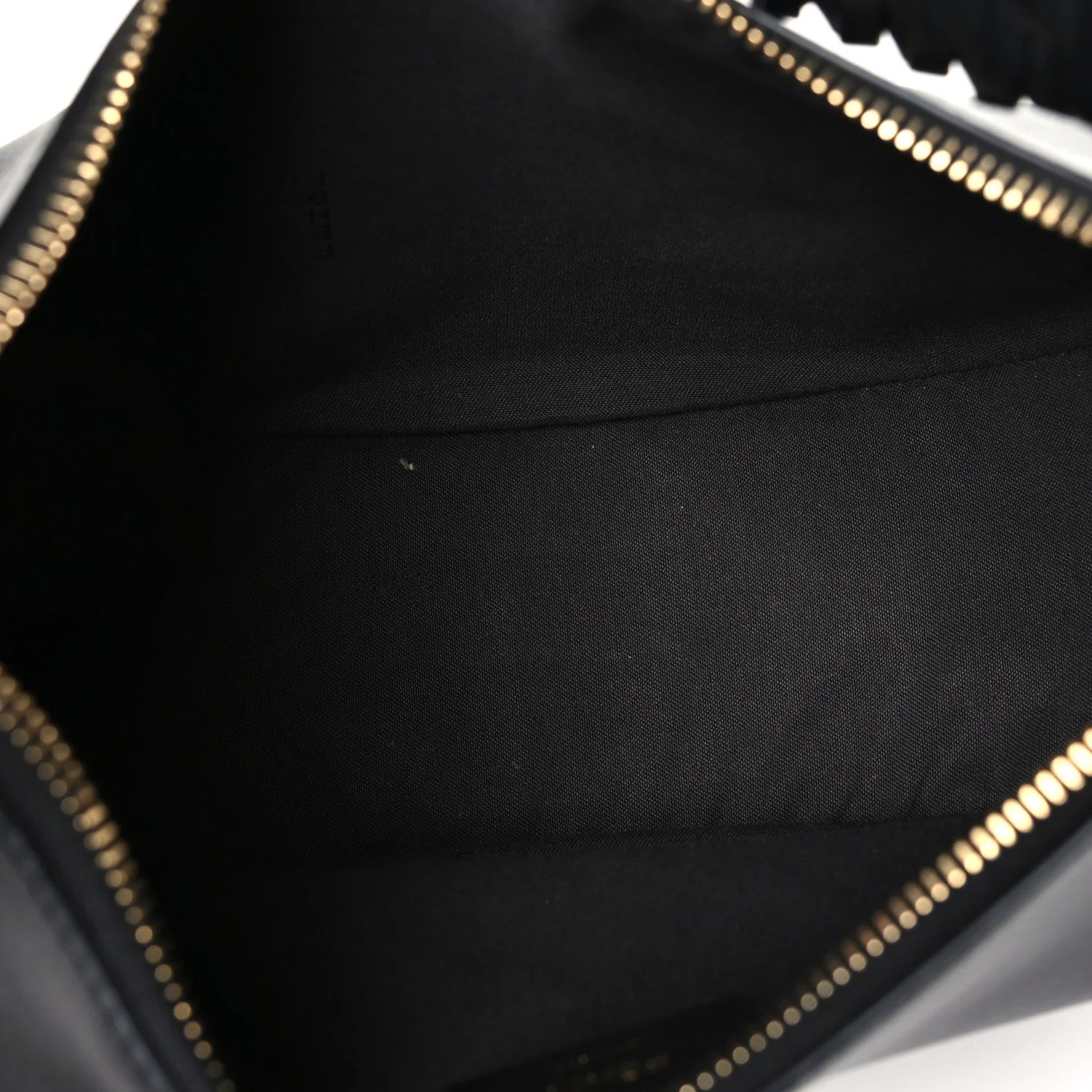 Vitello Grace Matte Whipstitch Small graphy Hobo Bag Black