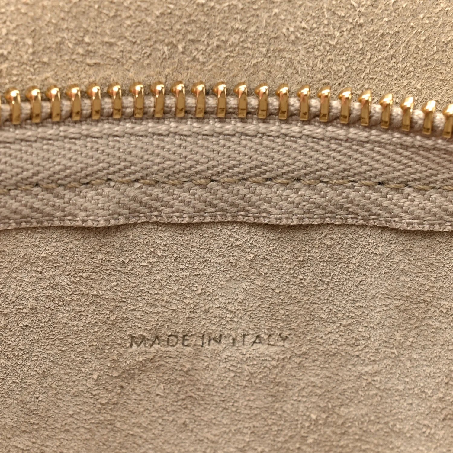 Grained Calfskin Nano Belt Bag Light Taupe