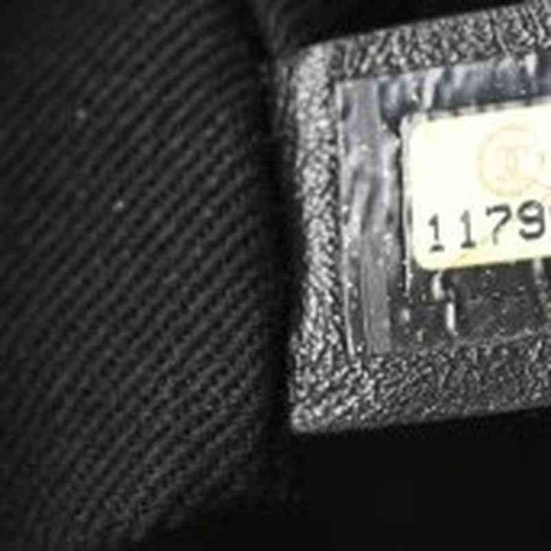 Coated Canvas Coco Small Tote Black