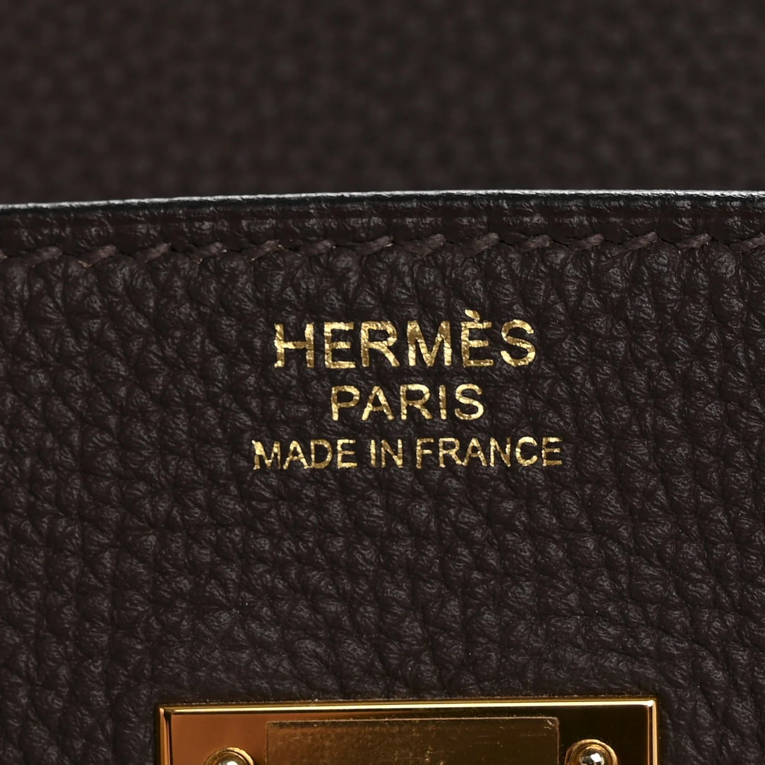 Togo Birkin 30 Chocolate