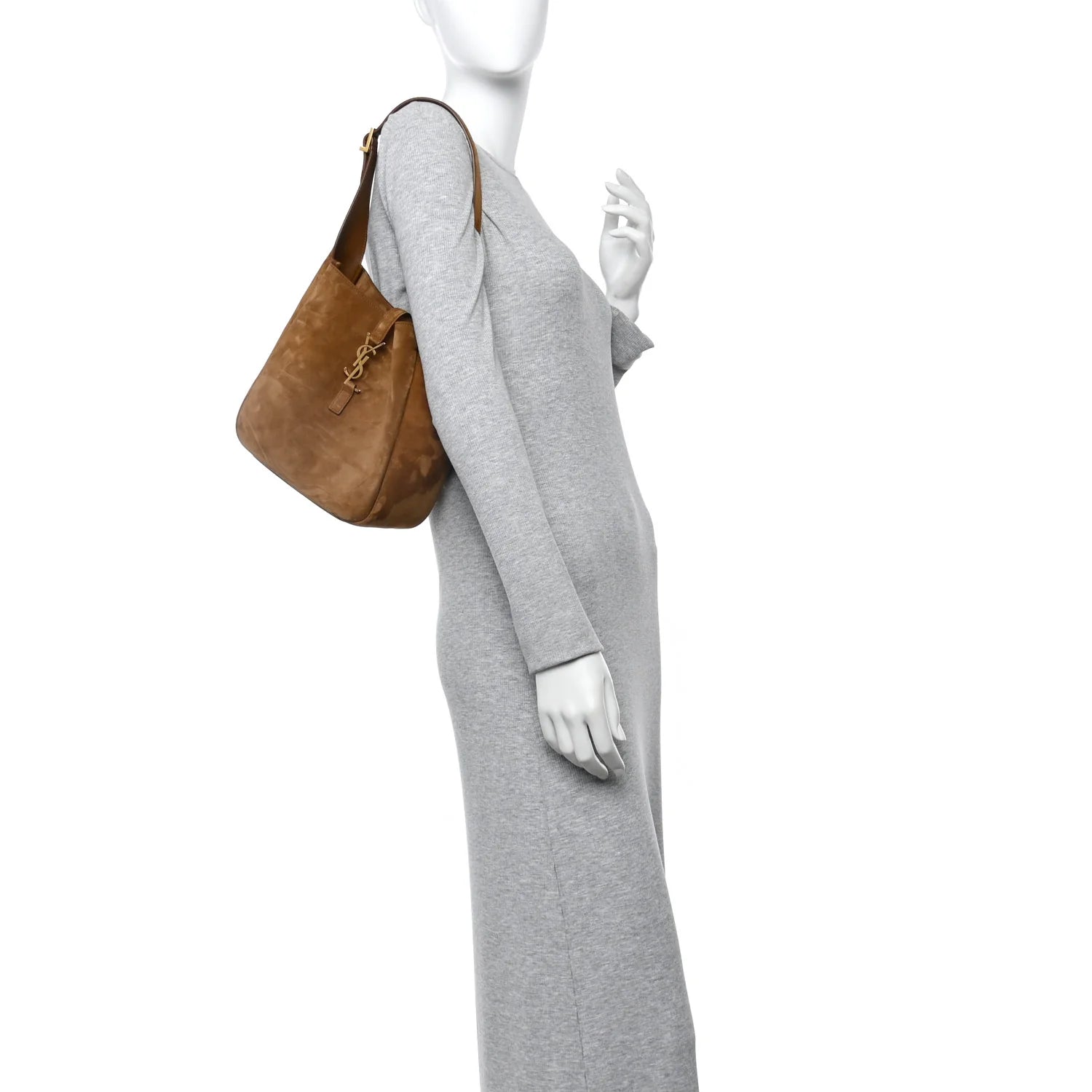 Suede Small Le 5 a 7 Soft Hobo Orange Caramel