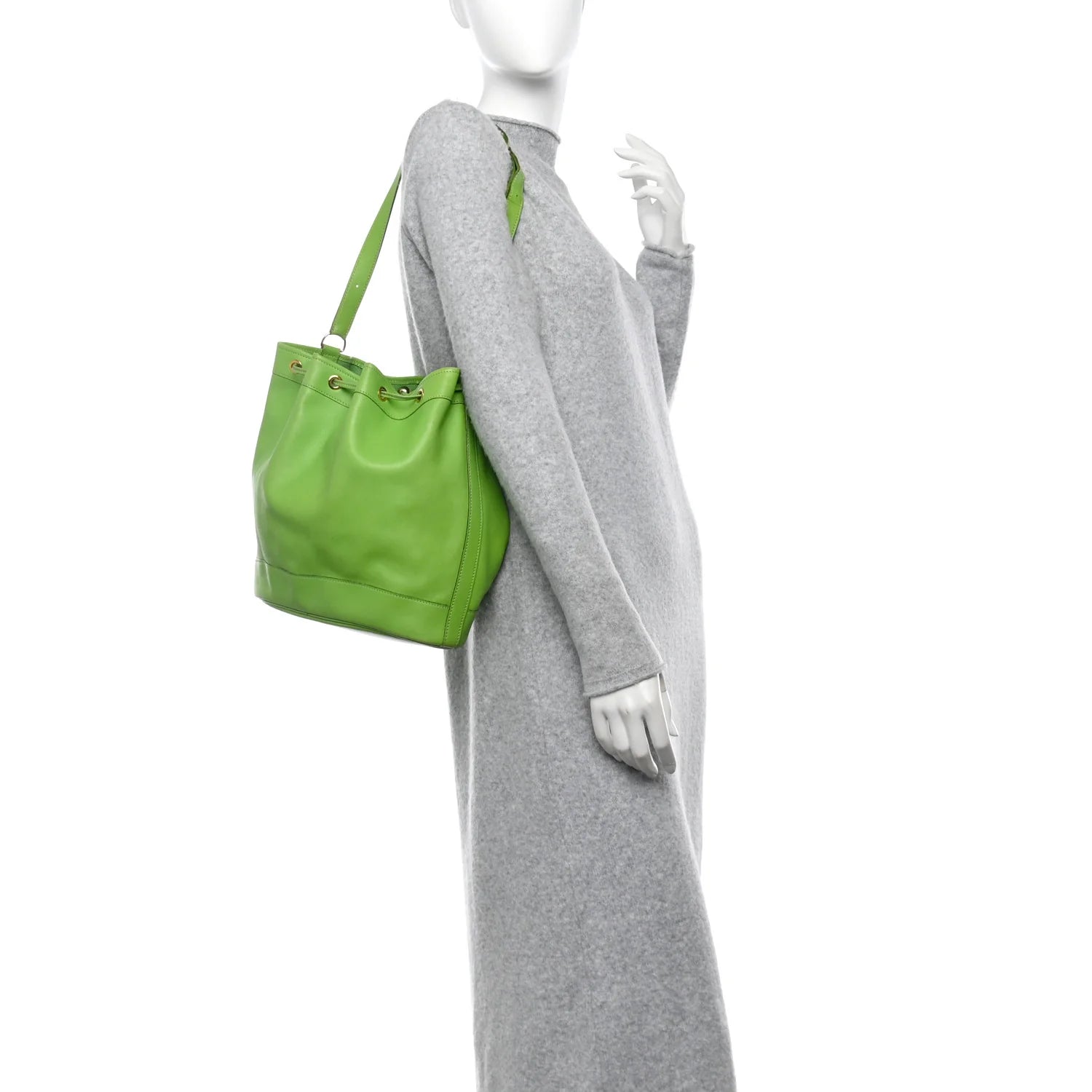 Veau Gulliver Market Drawstring Bag 28 Granny