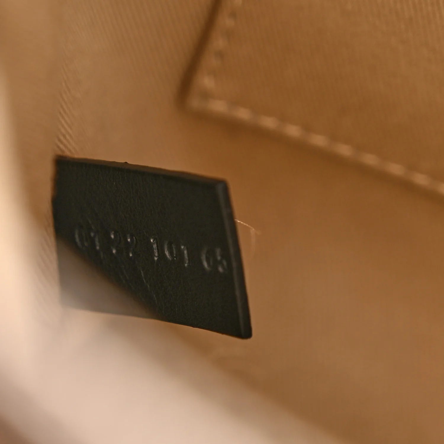 Cotton Calfskin Small Woody Ribbon Tote with Strap White Navy