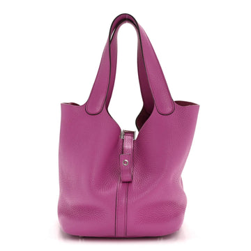 Taurillon Clemence Picotin Lock 22 MM Magnolia