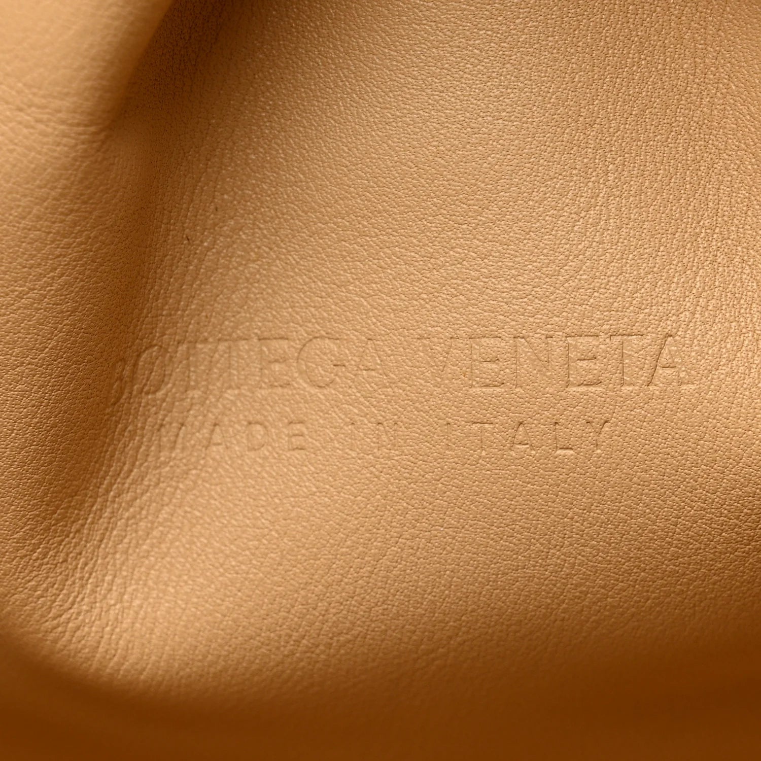 Smooth Butter Calf the Pouch Oversized Clutch Nude