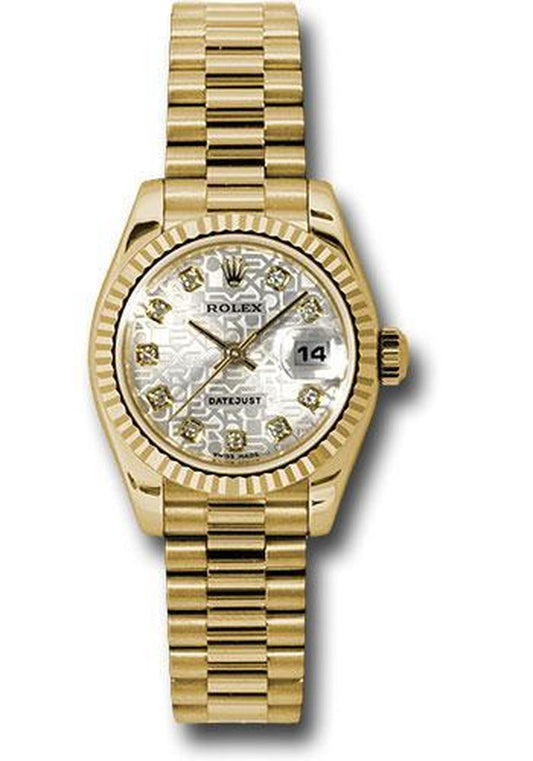 Rolex Lady Datejust 26Mm Watch 179178 Sjdp