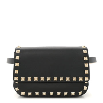 Vitello Rockstud Belt Bag Black