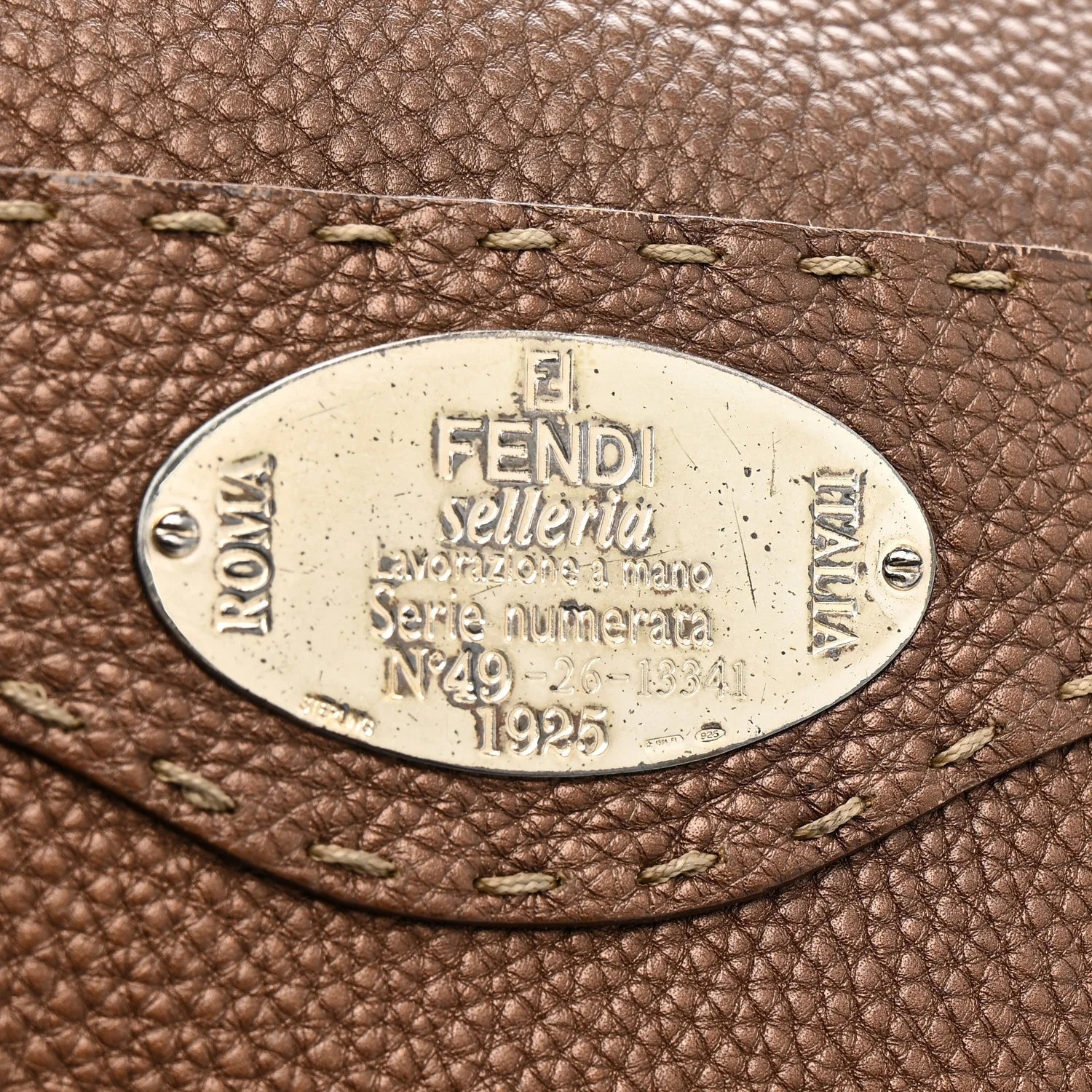 Cuoio Romano Selleria Messenger Bronze