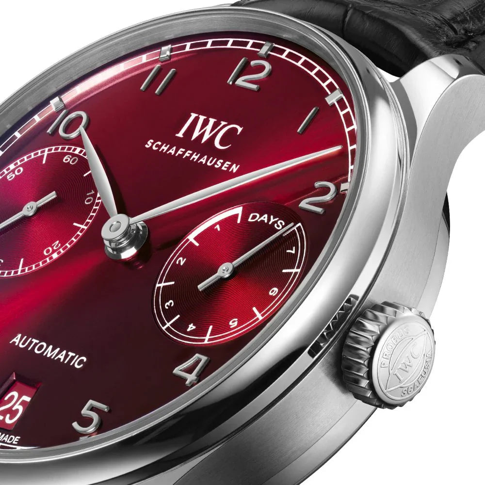 Unworn  Portugieser Automatic, Stainless Steel, 42Mm, Ref# IW500714, Box and Papers