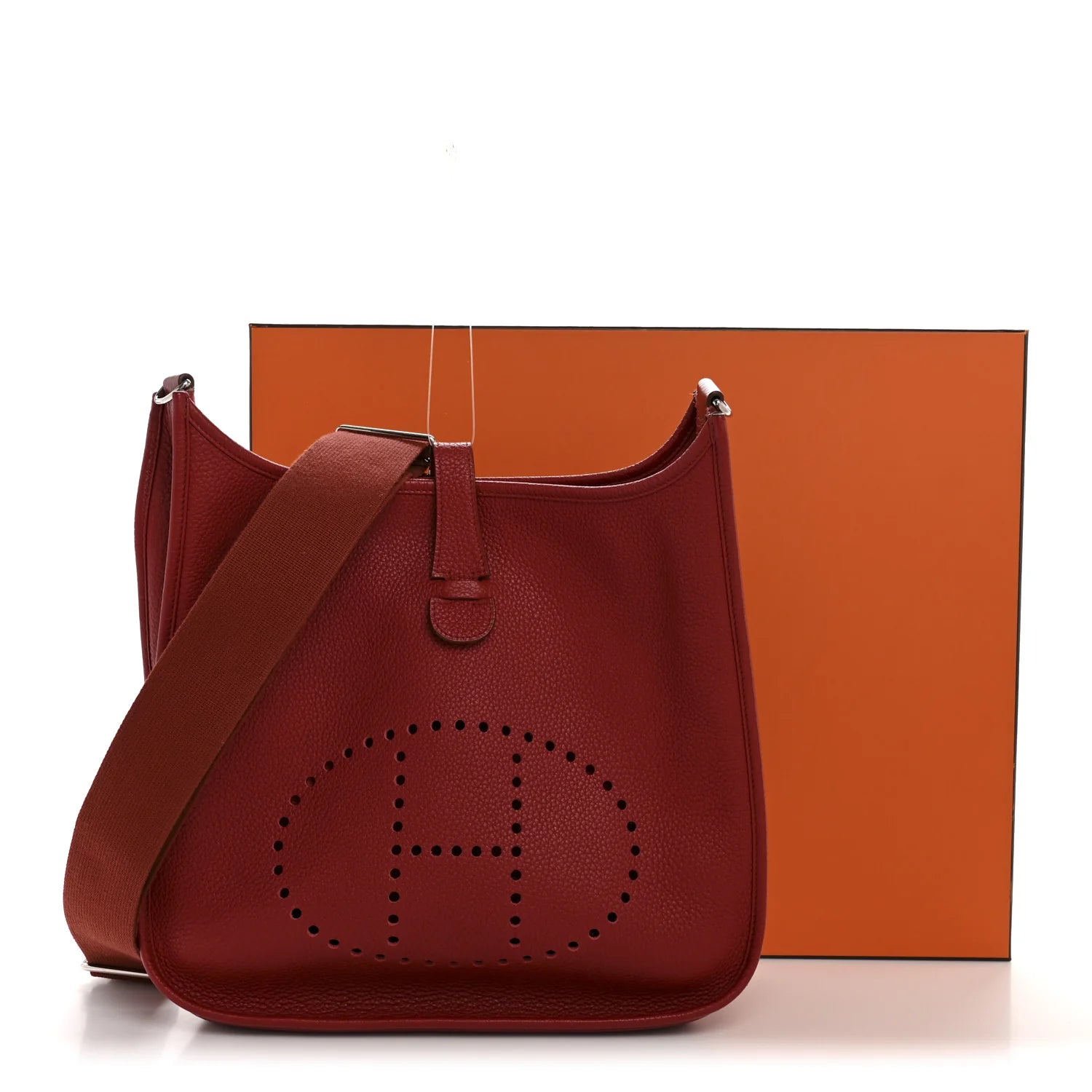 Taurillon Clemence EVELYNE III GM Rouge Garance