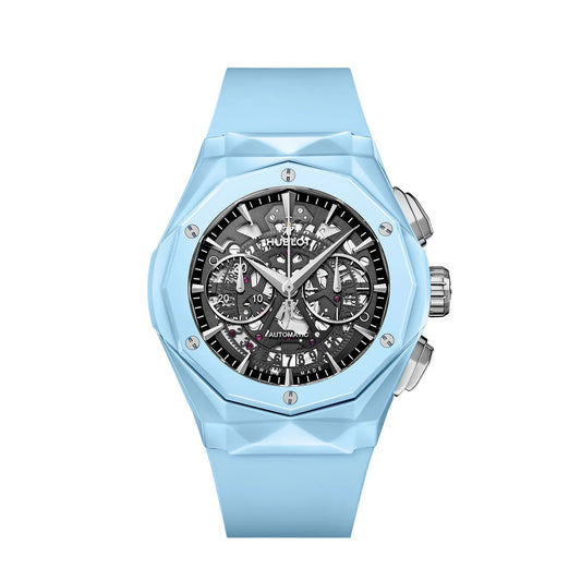 Classic Fusion AEROFUSION CHRONOGRAPH ORLINSKI SKY BLUE CERAMIC Ref# 525.ES.0170.RX.ORL22