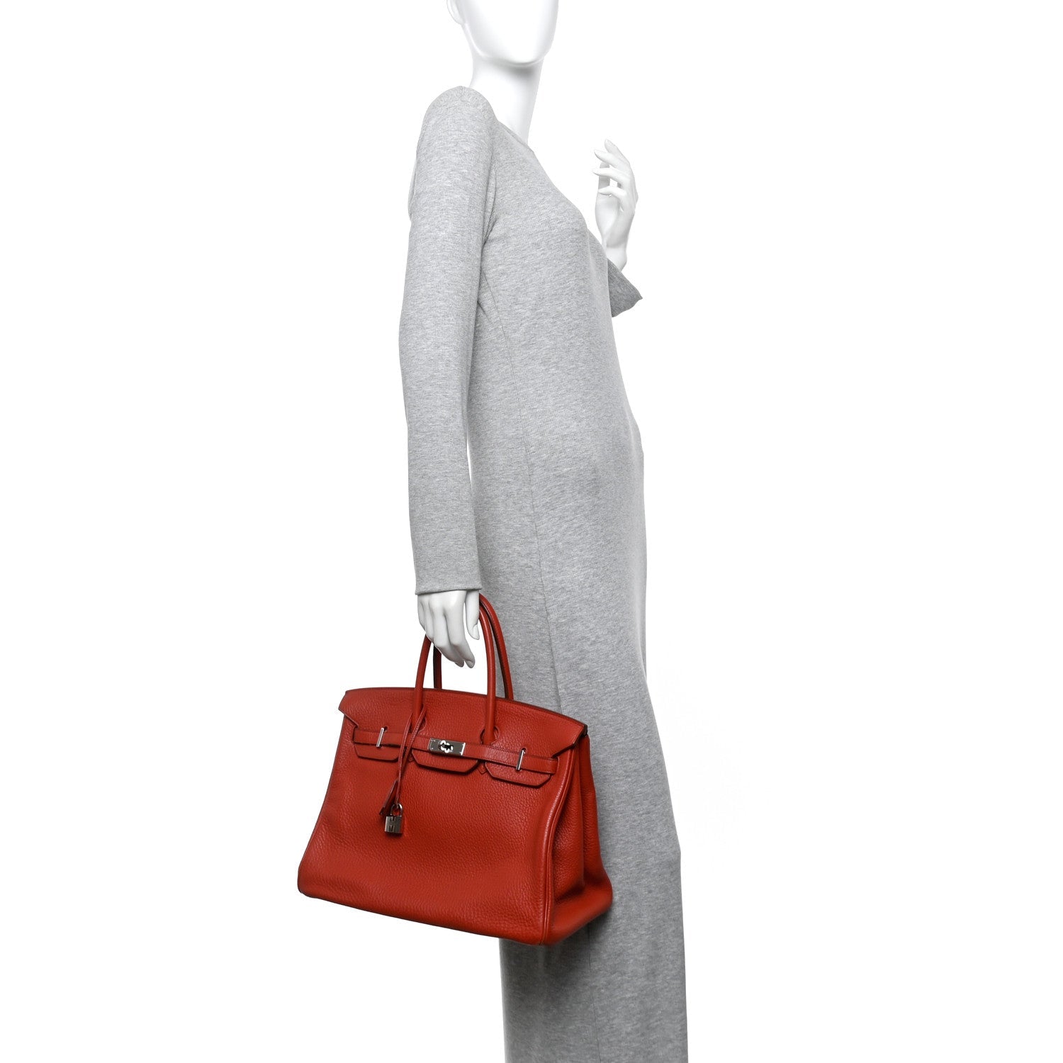 Togo Birkin 35 Rouge Venetian