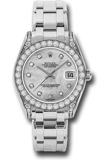 Rolex Datejust Pearlmaster 34Mm Watch: 81159 Md