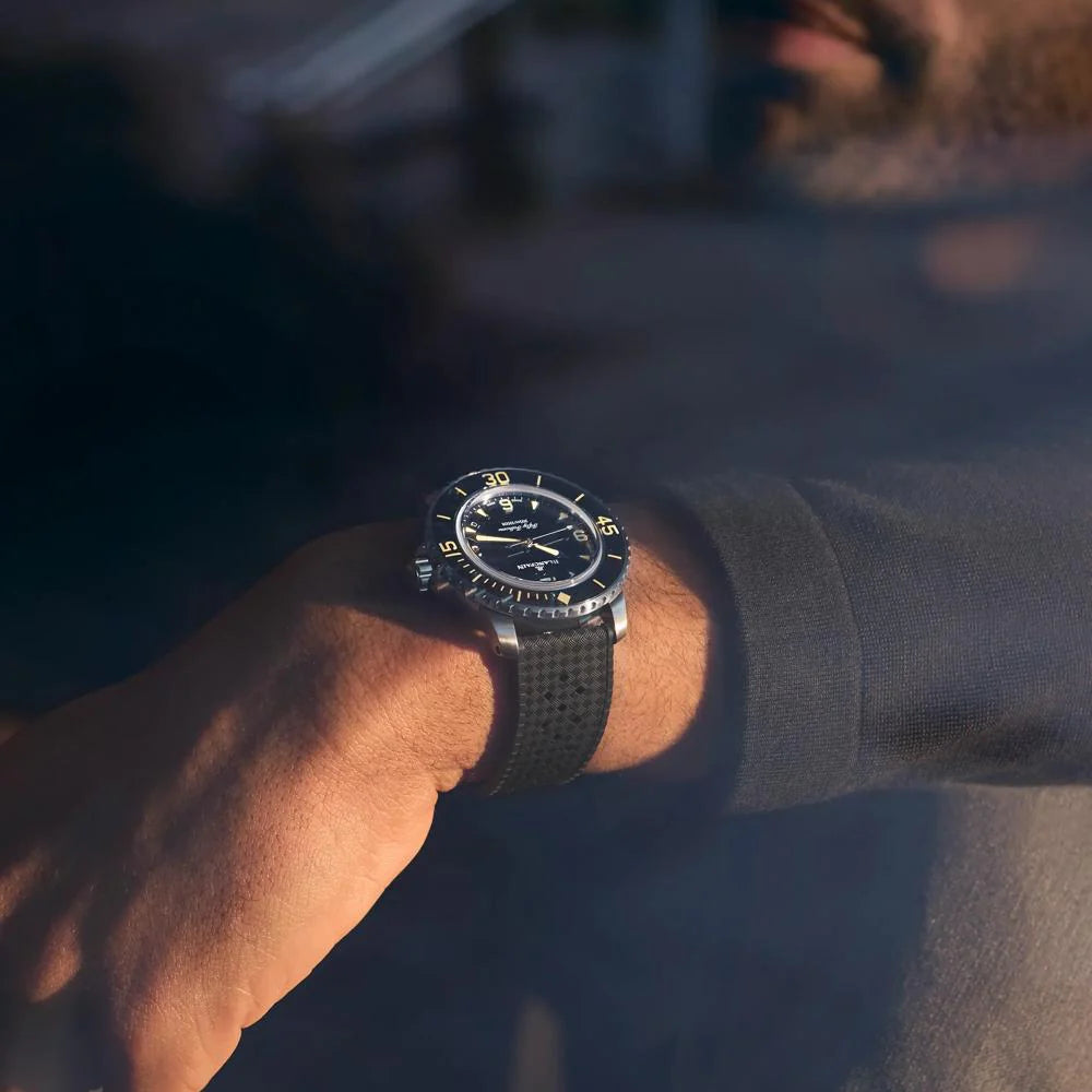 Unworn  Fifty Fathoms Automatique, Titanium, 42.3Mm, Ref# 5010-12B30-B64A, Box and Papers