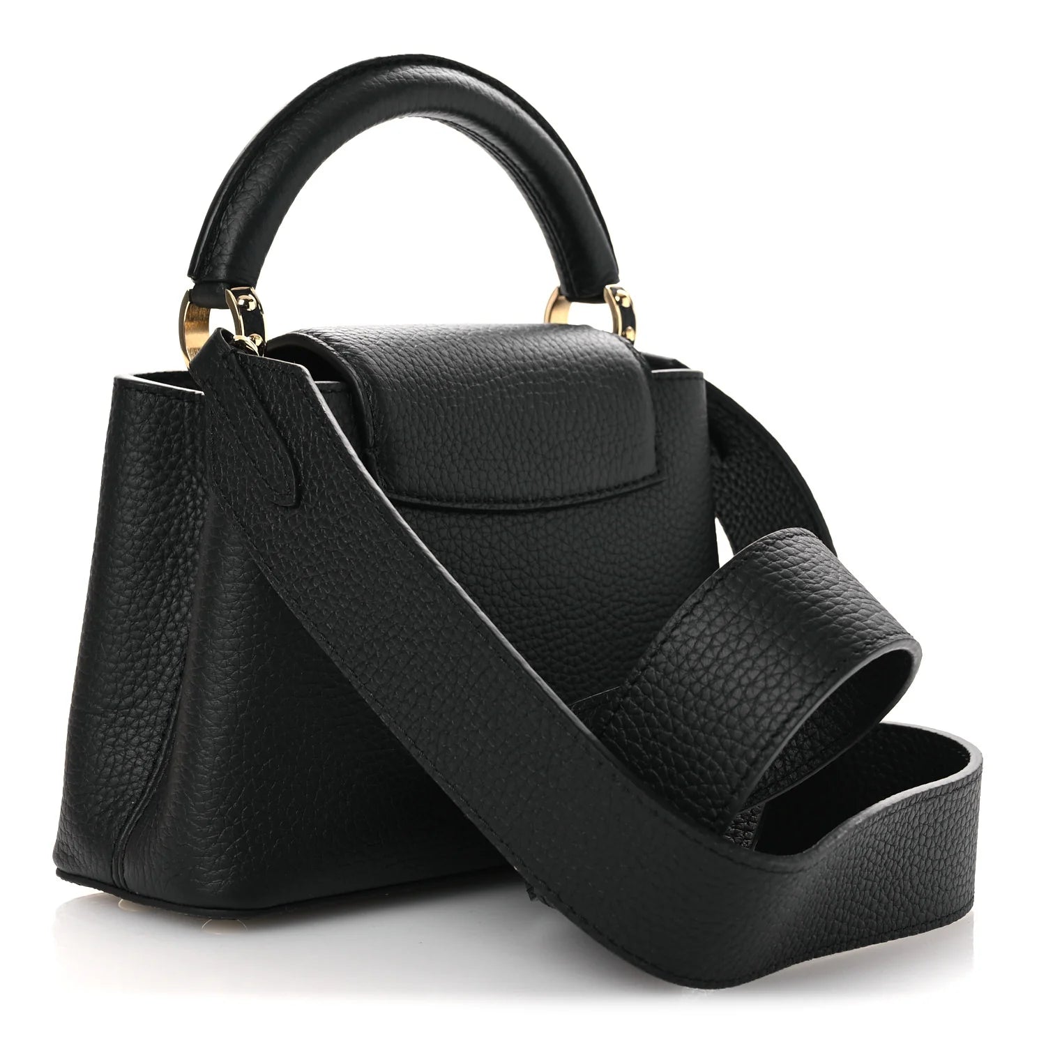 Taurillon Mini Capucines Black