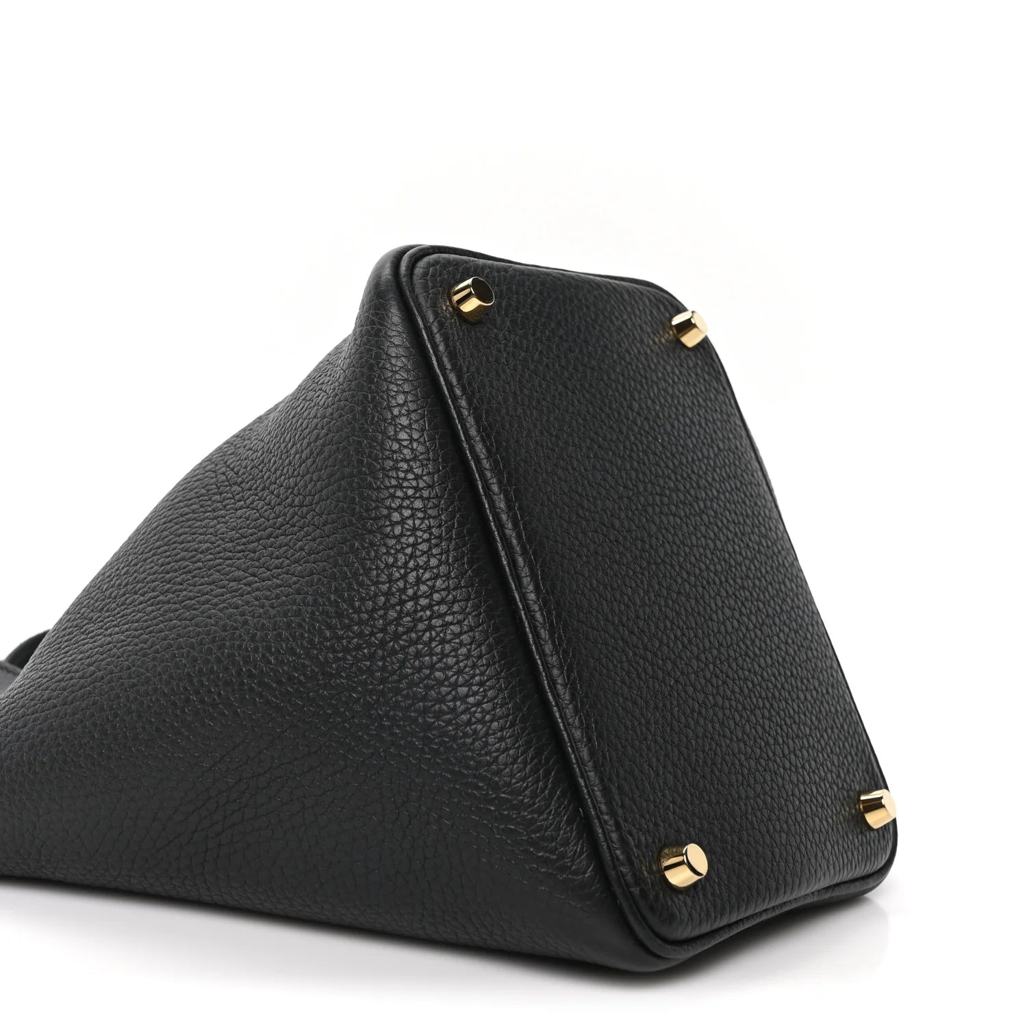 Taurillon Clemence Picotin Lock 18 PM Black