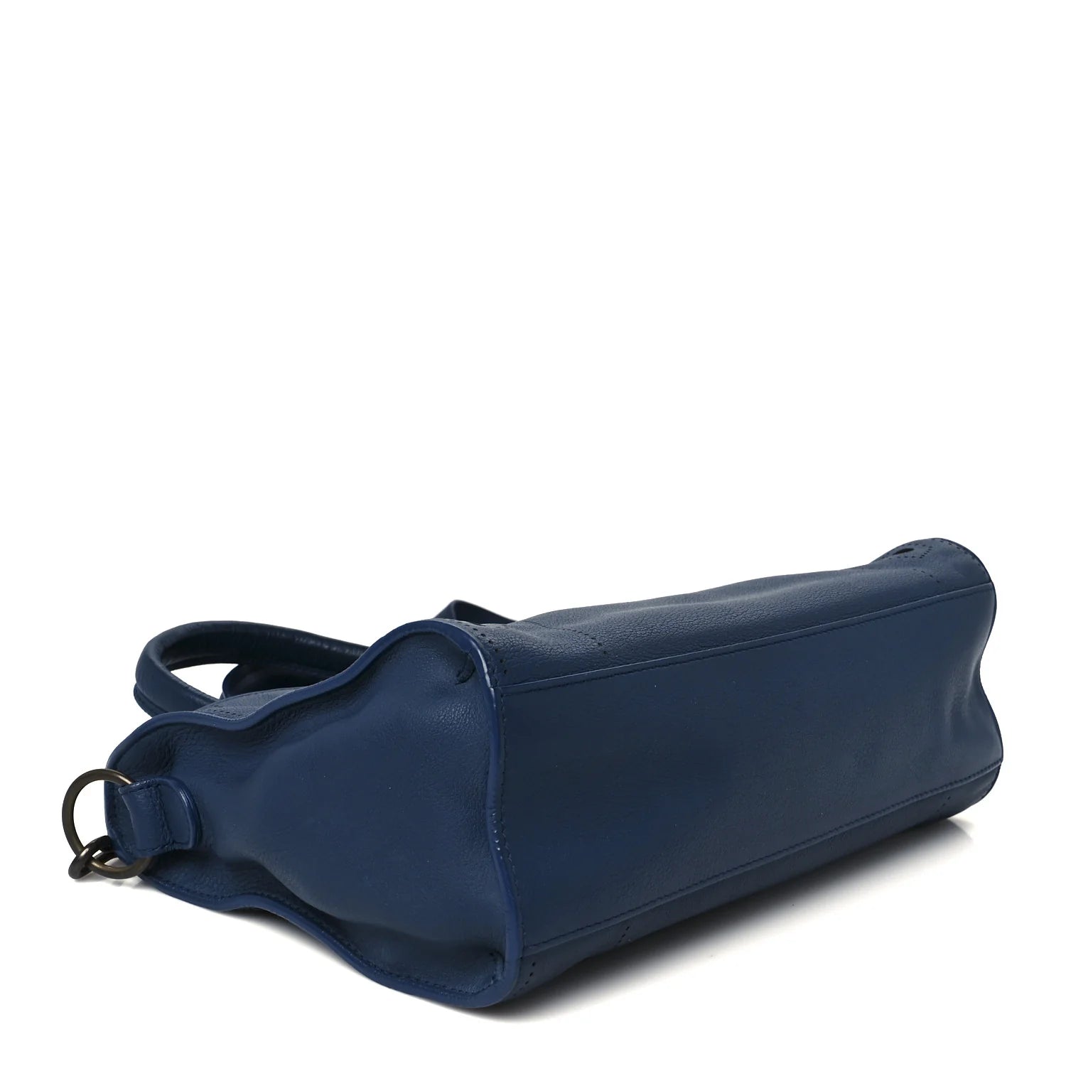 Veau Soyeux Perforated Blackout Hardware S City Bleu Marine