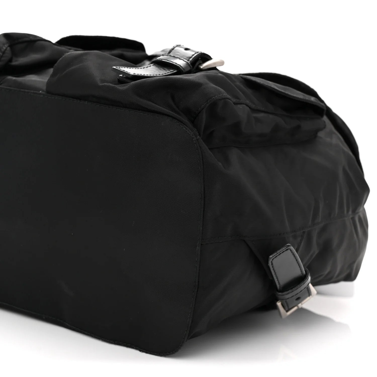 Nylon Vela Medium Backpack Black