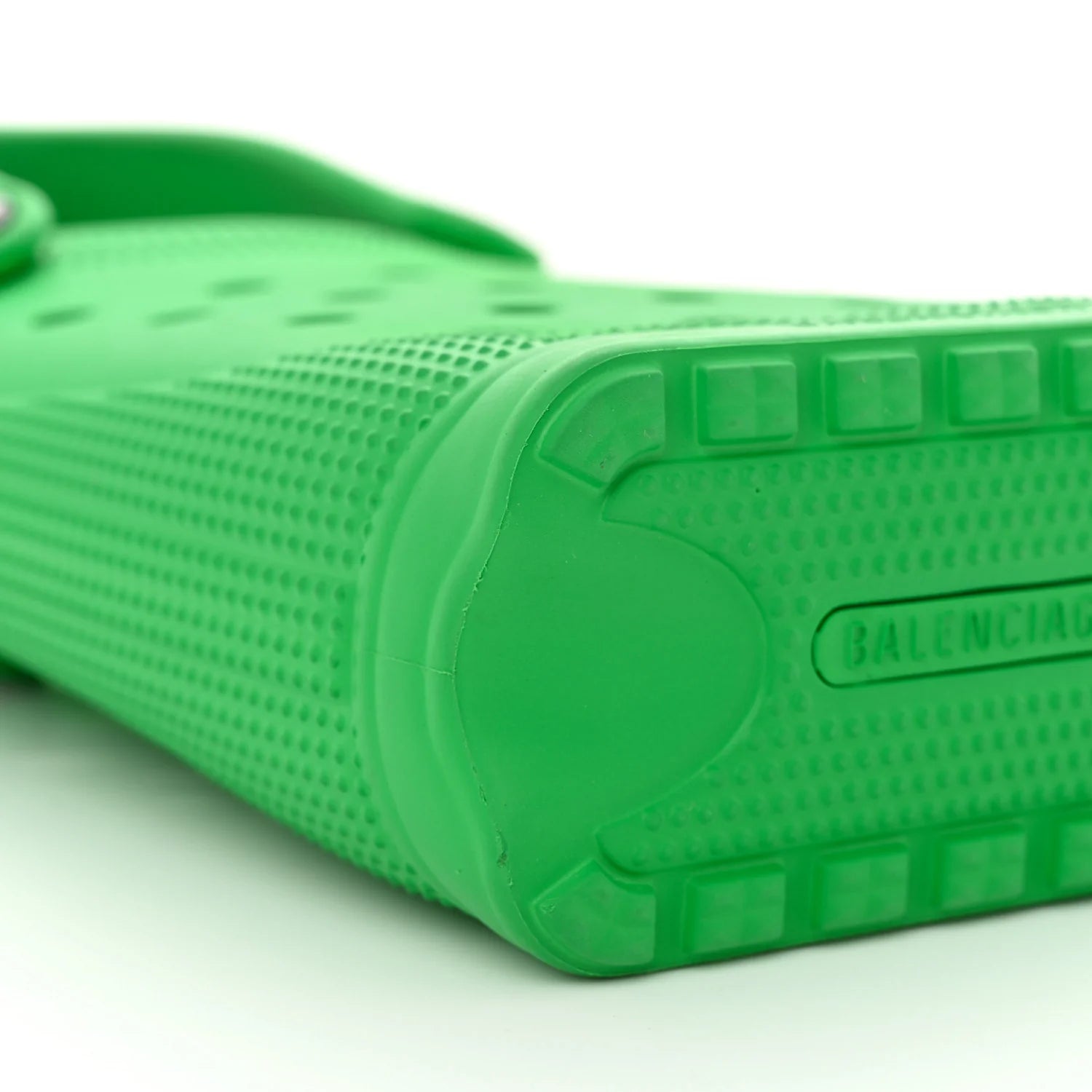 X CROCS Rubber Phone Holder with Strap Green