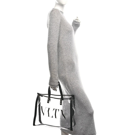 Plexy VLTN Shopping Bag Transparent