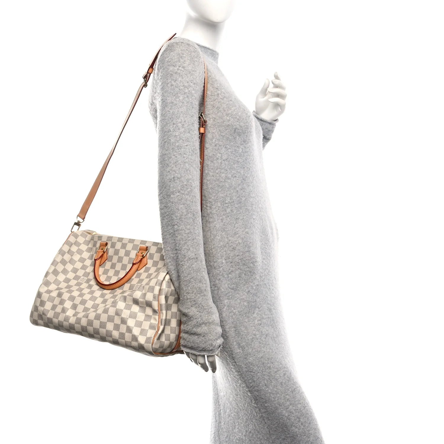 Damier Azur Speedy Bandouliere 35