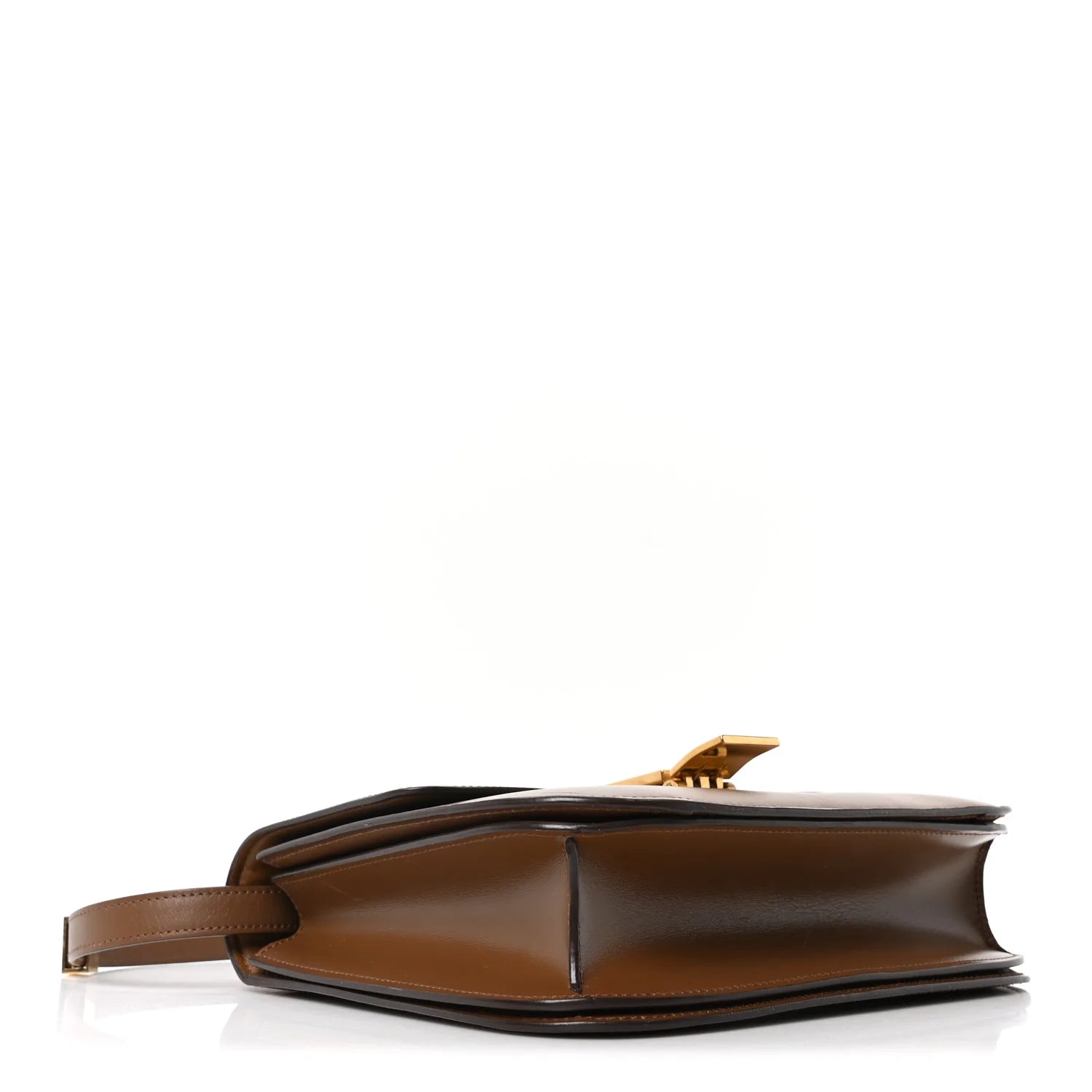 Smooth Calfskin Medium Classic Box Flap Bag Light Camel