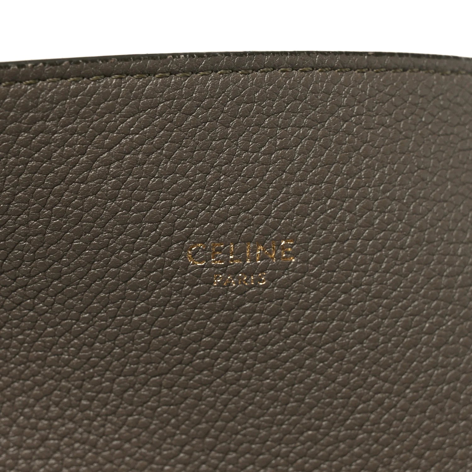 Soft Grained Calfskin Small Belt Cabas Phantom Taupe