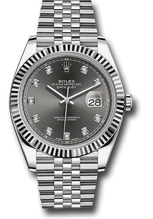 Rolex Oyster Perpetual Datejust 41 Watch 126334 Dkrdj