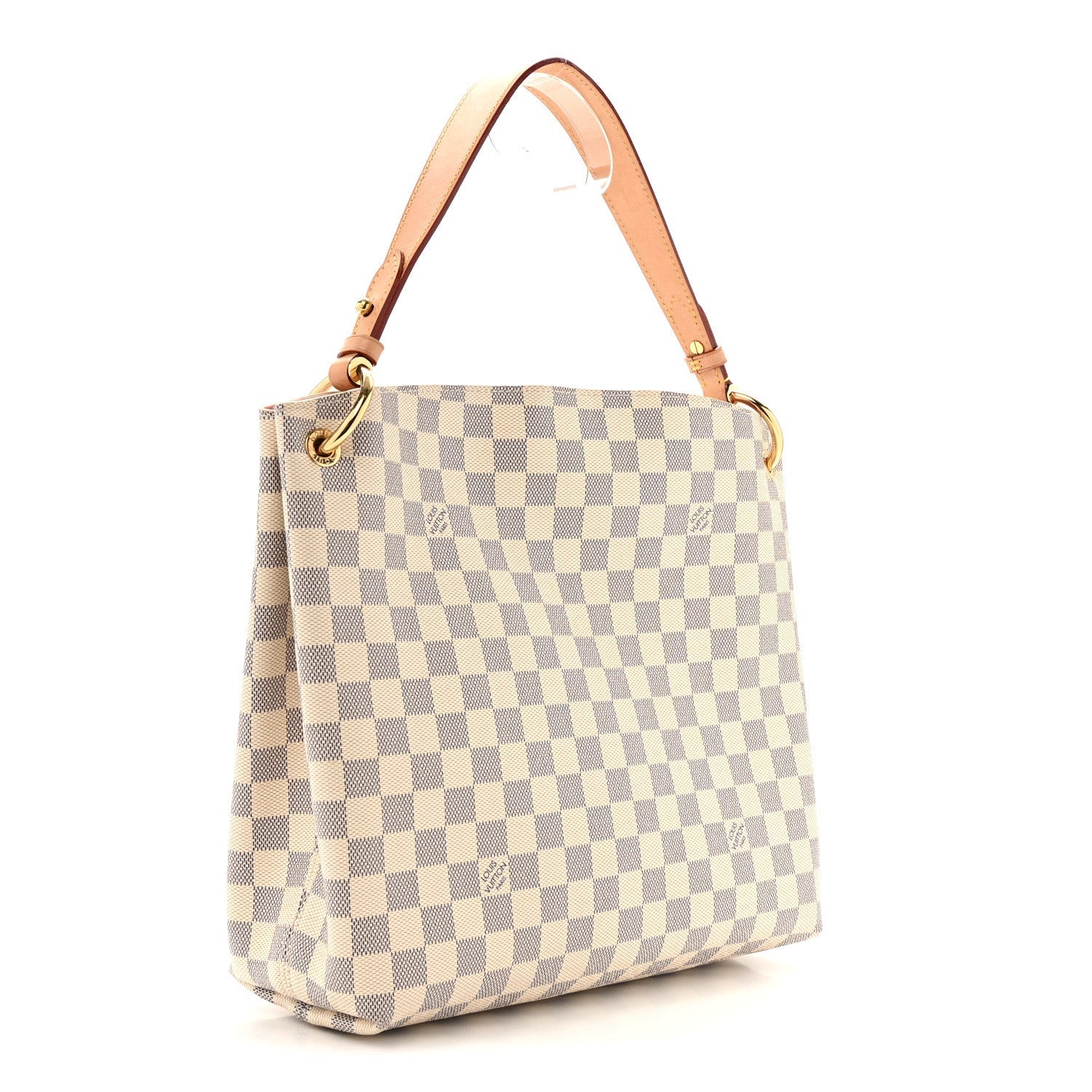 Damier Azur Graceful PM Rose Ballerine