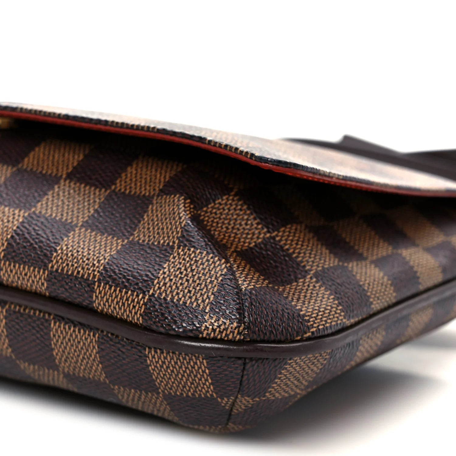 Damier Ebene Musette Tango Long Strap