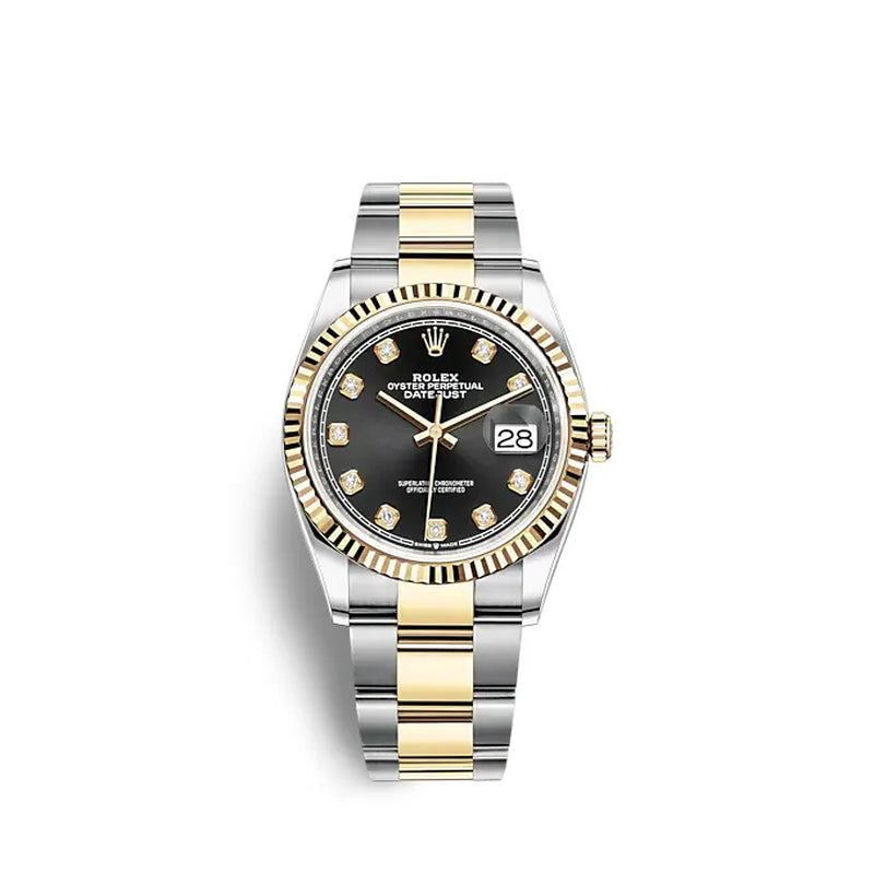 Datejust 36 Oystersteel and Yellow Gold Ref# 126233-0022