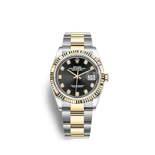 Datejust 36 Oystersteel and Yellow Gold Ref# 126233-0022