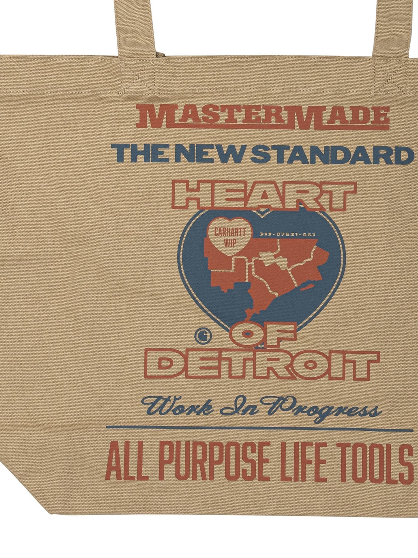 "Canvas Graphic" Tote Shoulder Bag