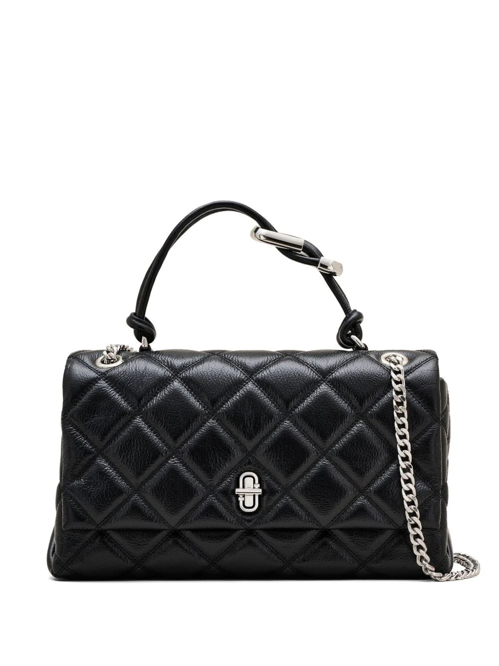 QUILTED SHOULDER BAG with DUAL CONVERTIBLE DESIGN