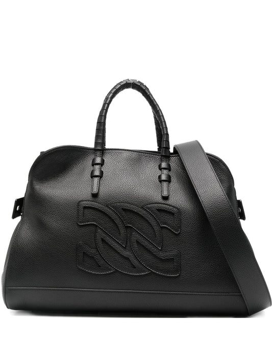 PARK AVENUE LEATHER TOTE