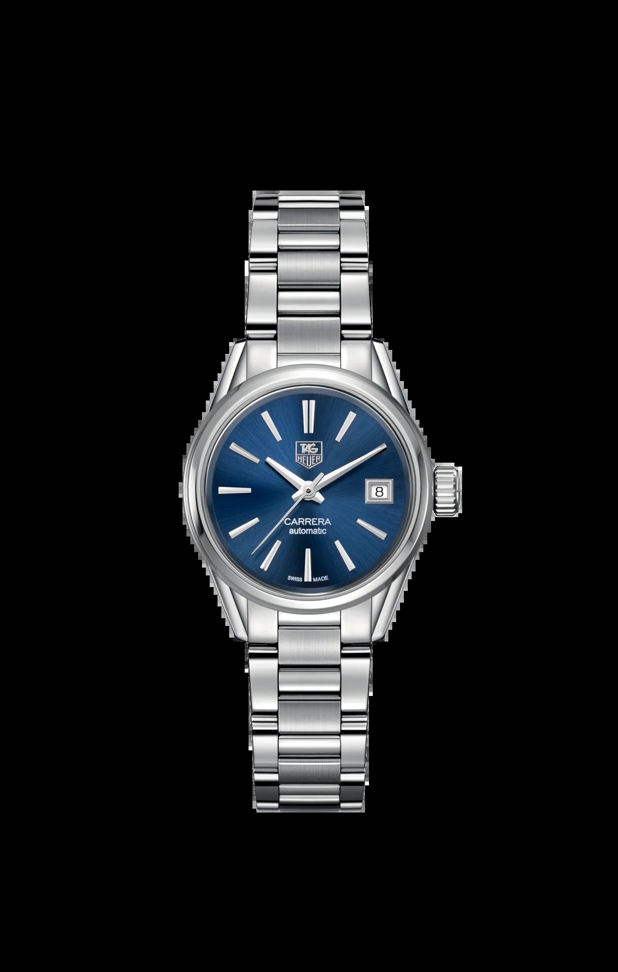 Unworn  Carrera, Stainless Steel, 28Mm, Ref# WAR2419.BA0776, Box & Papers