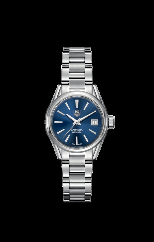 Unworn  Carrera, Stainless Steel, 28Mm, Ref# WAR2419.BA0776, Box & Papers