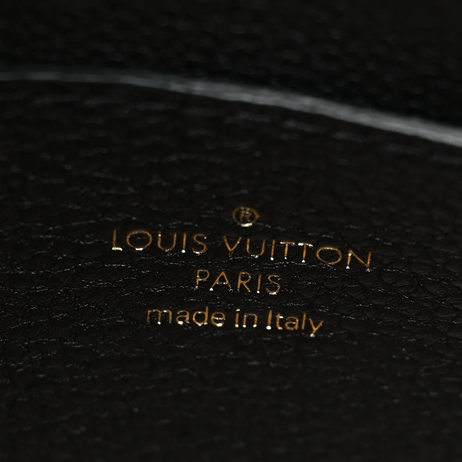 Grained Calfskin LV Pont 9 Soft PM Black