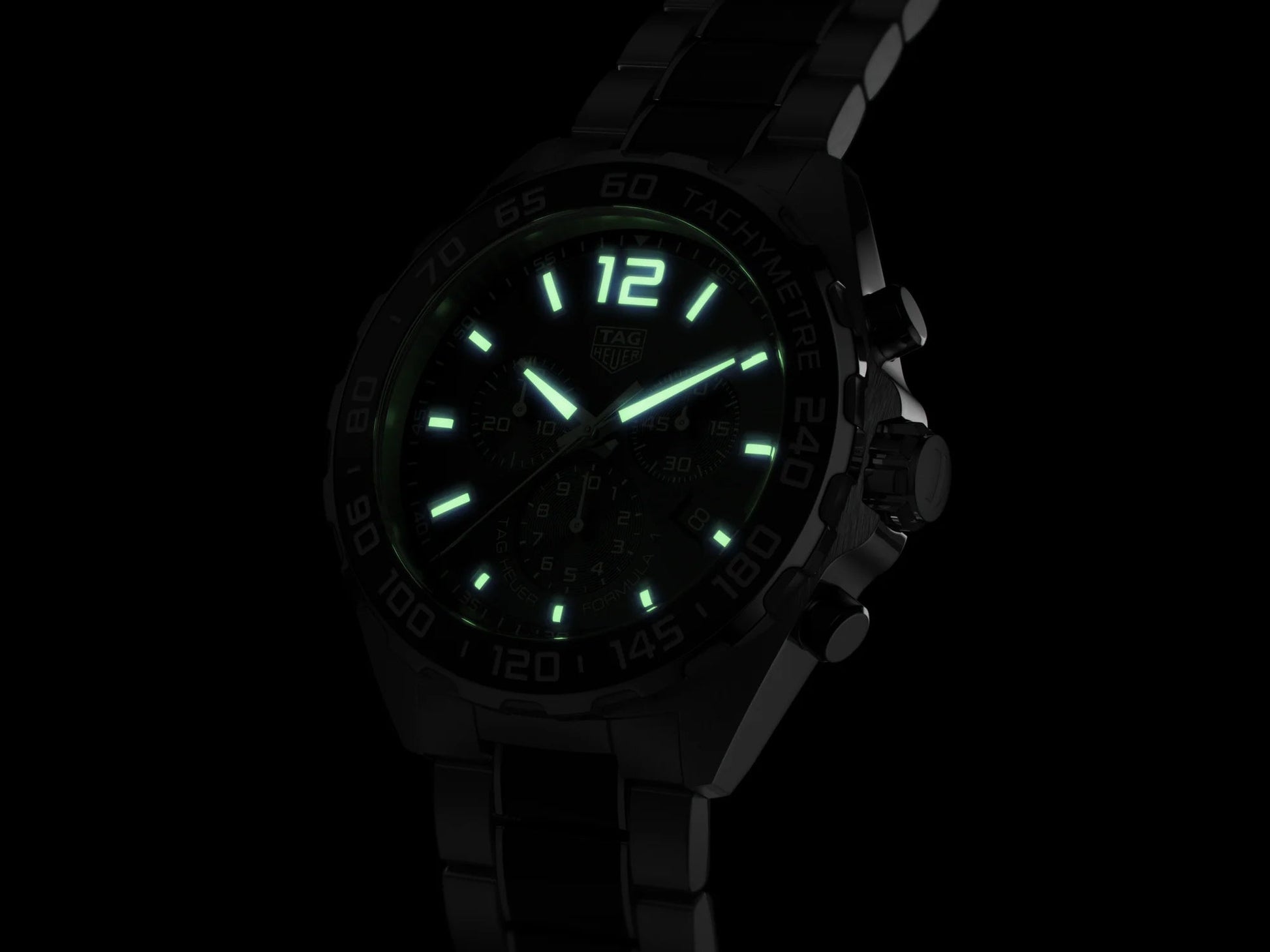 Unworn  Formula 1 Chronograph, Stainless Steel, Ceramic, 43Mm, Ref# CAZ1011.BA0843, Box & Papers