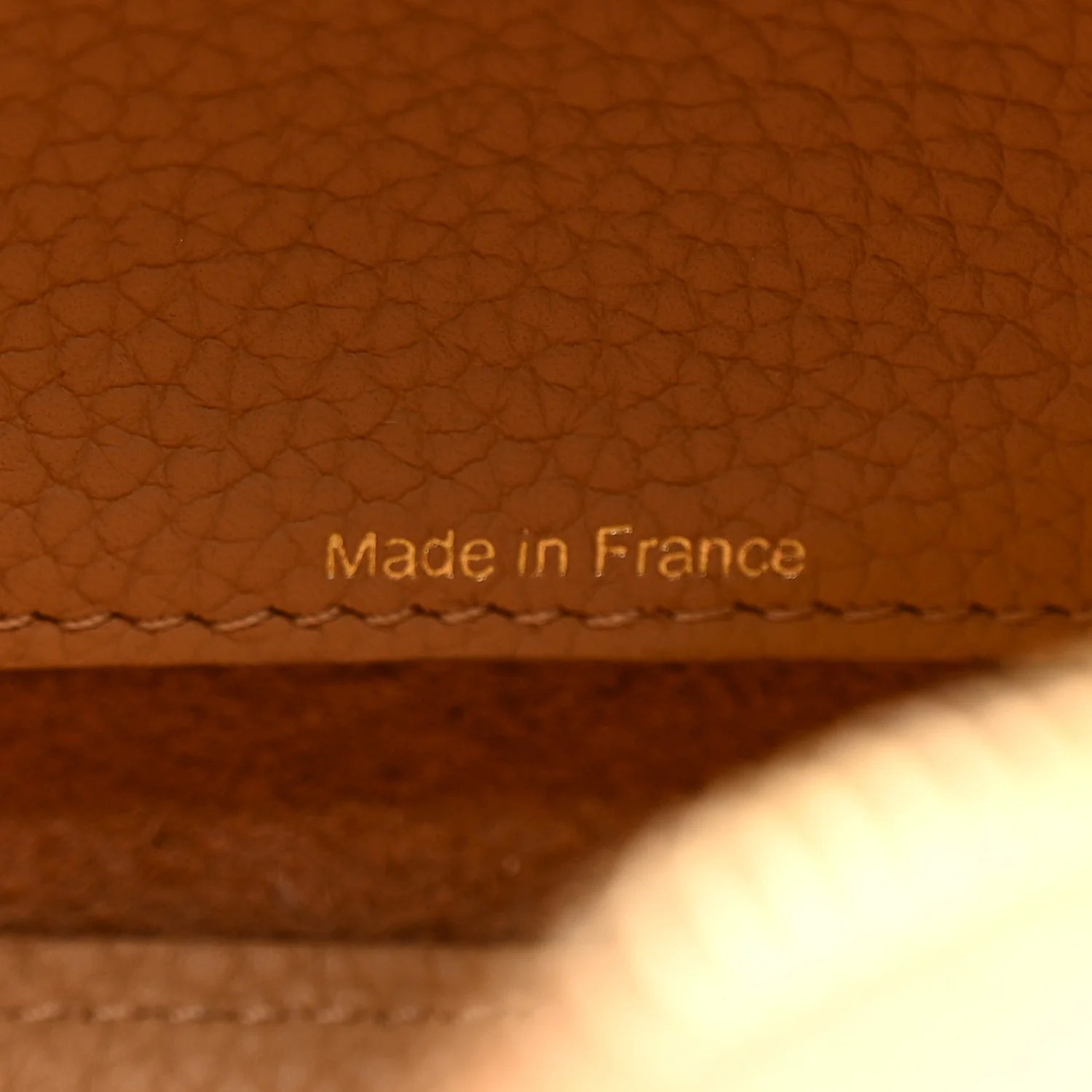 Taurillon Soft Nano Cool Box Satchel Latte