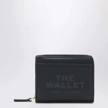 MINI BLACK FULLGRAIN LEATHER WALLET