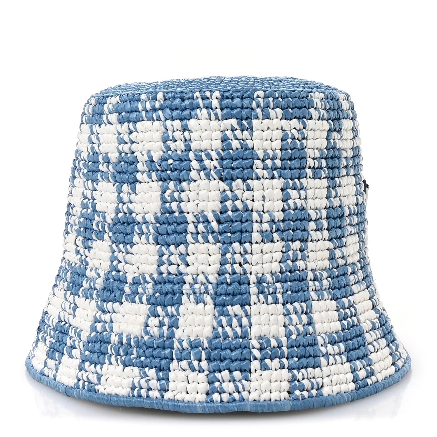 Yarn Raffia Effect Crochet Triangle Bucket Hat S Celeste