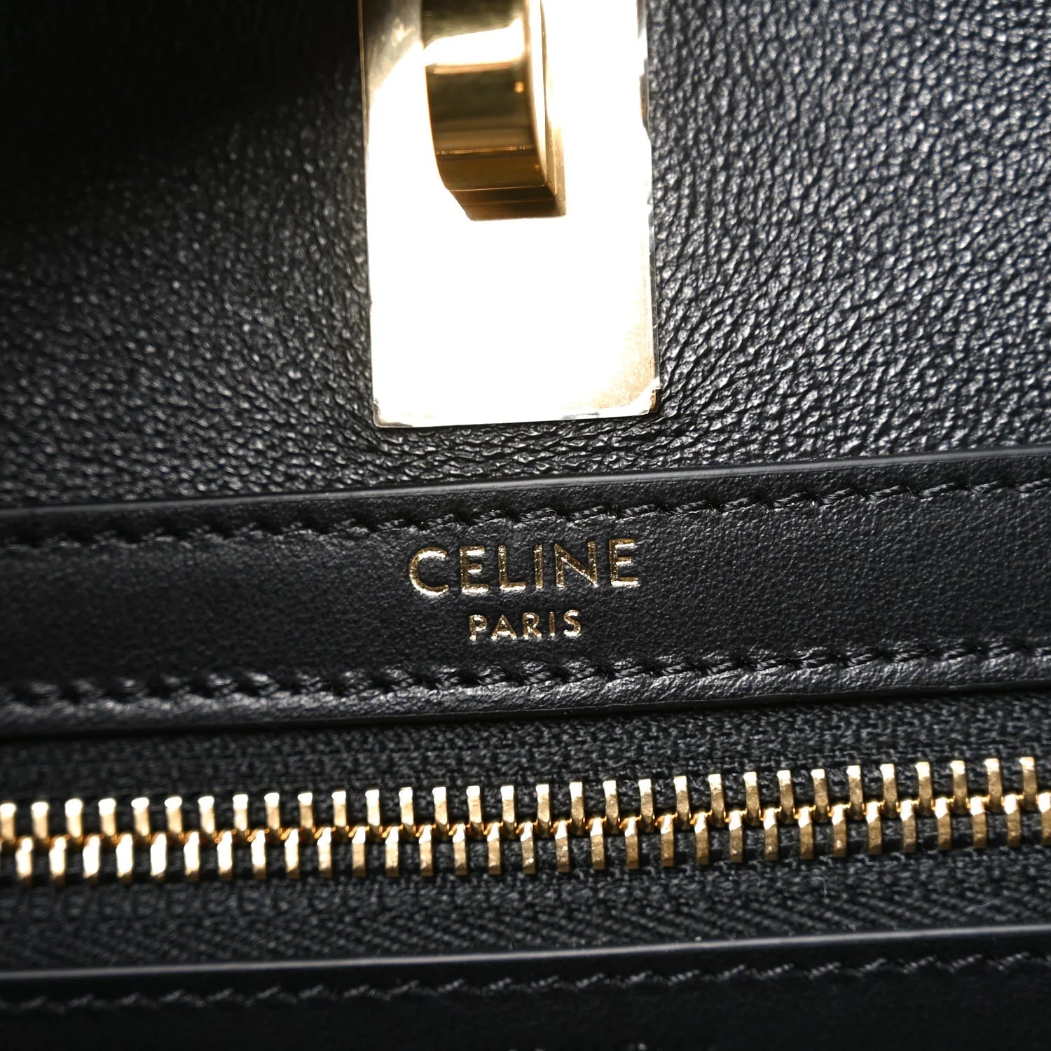 Smooth Calfskin Cabas 16 Bag Black