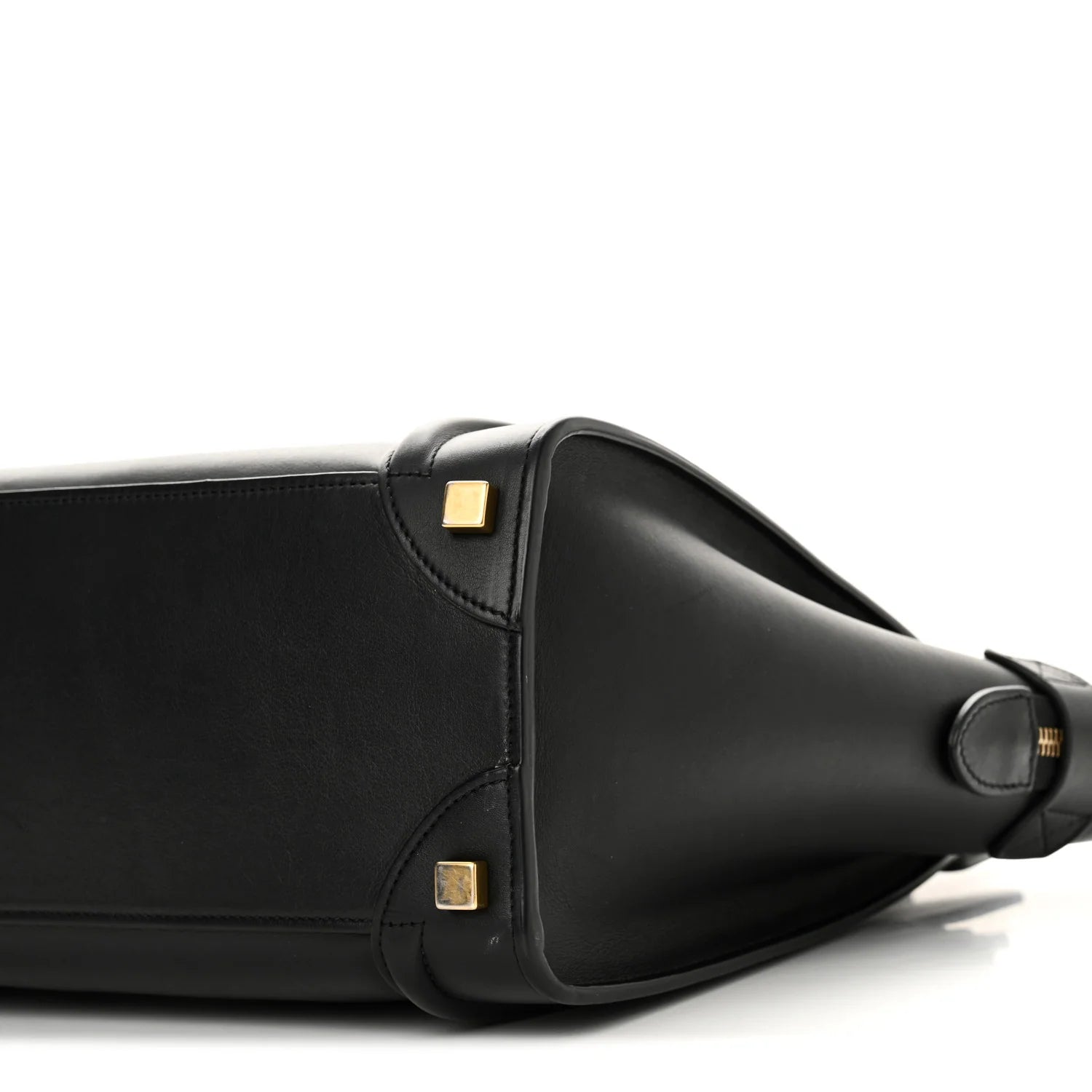 Smooth Calfskin Micro Luggage Black