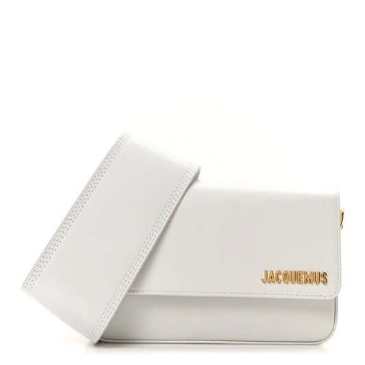 Smooth Calfskin Le Carinu White
