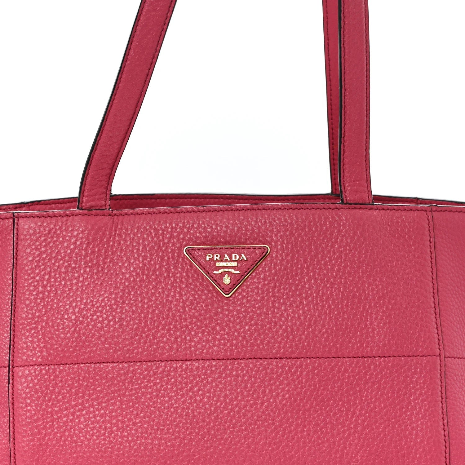 Vitello Daino Shopping Tote Peonia