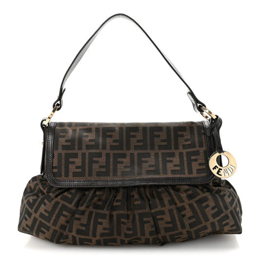 Zucca Medium Chef Shoulder Bag Tobacco