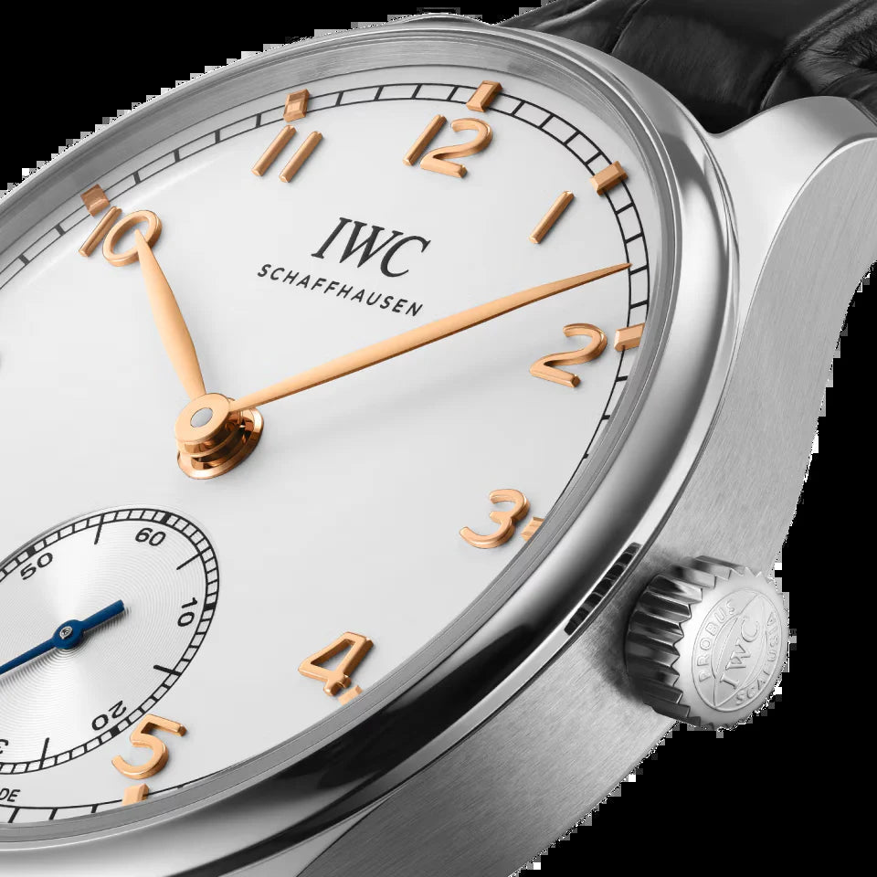 Unworn  Portugieser Automatic 40, Stainless Steel, 40,4Mm, Ref# IW358303, Box and Papers