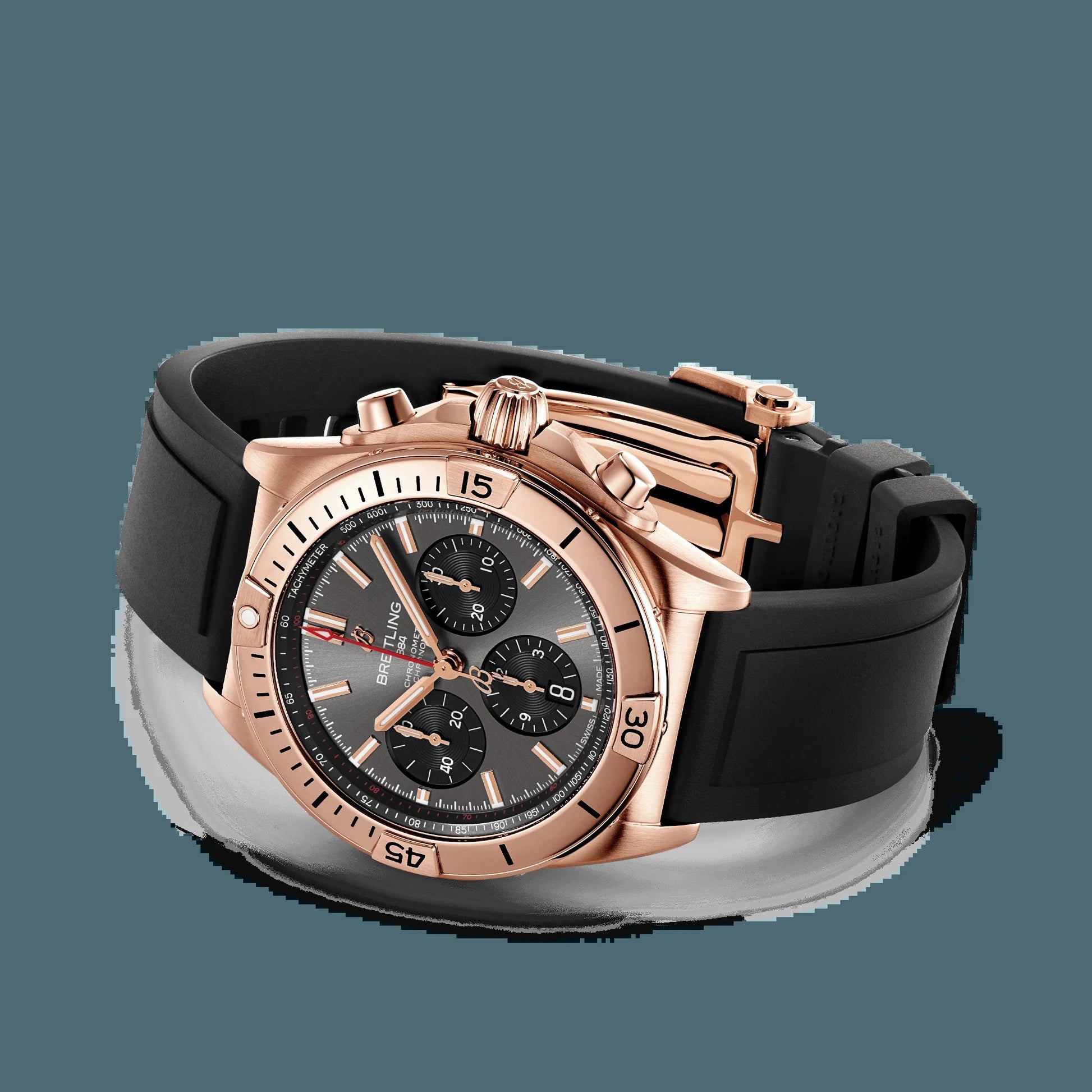 Chronomat B01 42, 18K Red Gold, Ref# RB0134101B1S1, Unworn 2024