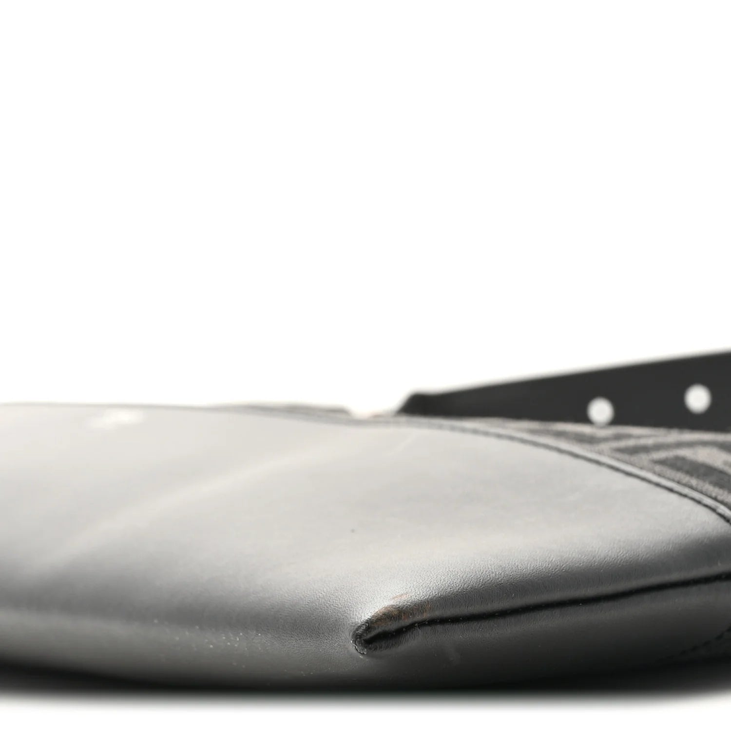 Vitello King Fabric Jacquard FF 1974 Messenger Black